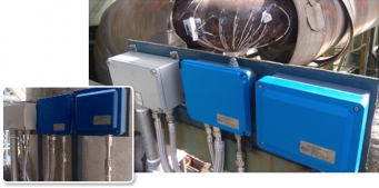 The electric field matrix on-line corrosion monitoring system